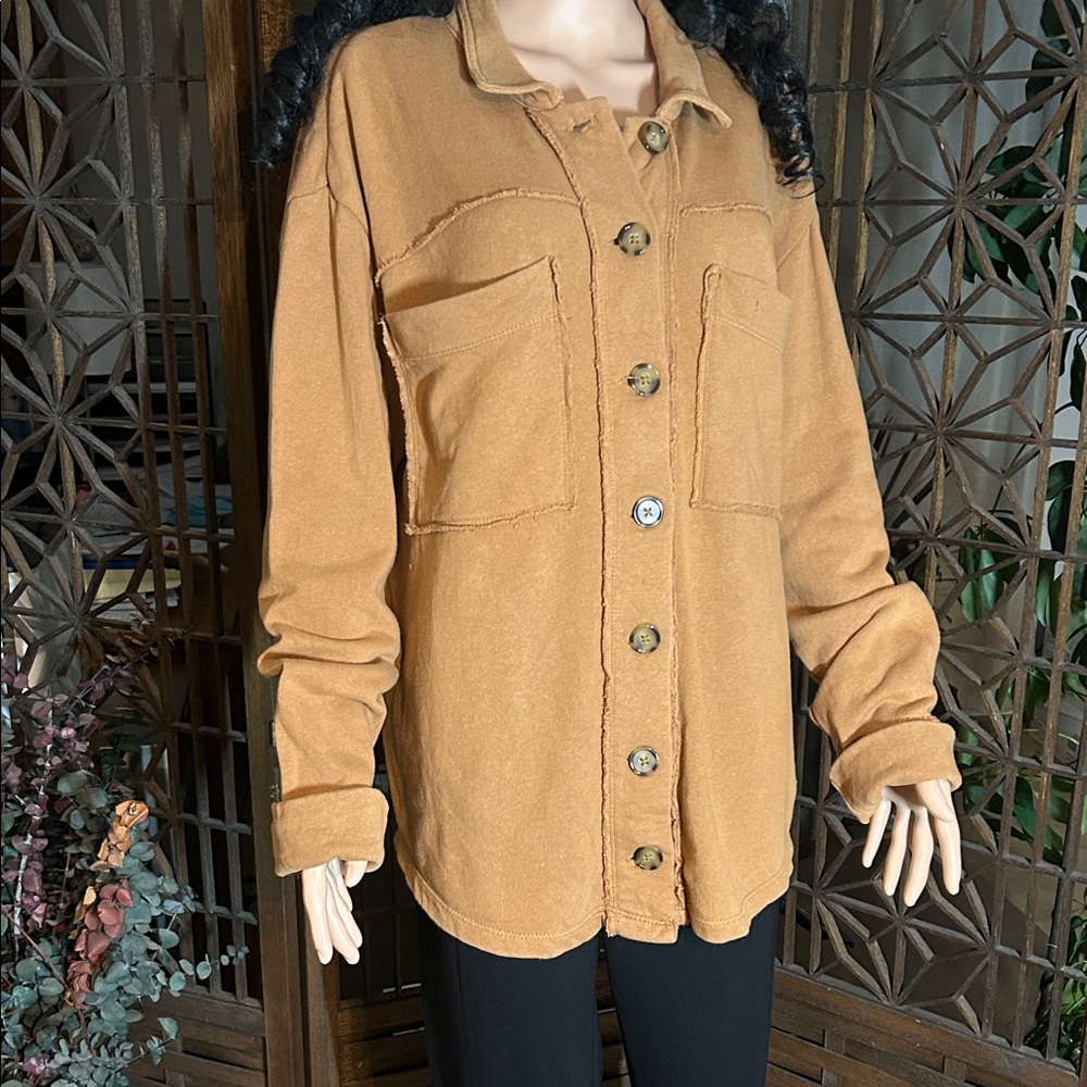 NORDSTROM KENSIE 100% COTTEN SHACKET. M